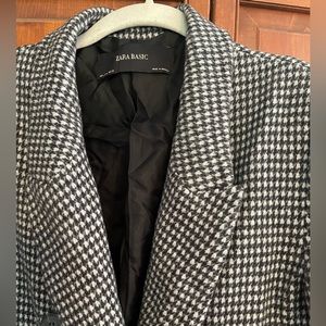 Houndstooth Zara coat